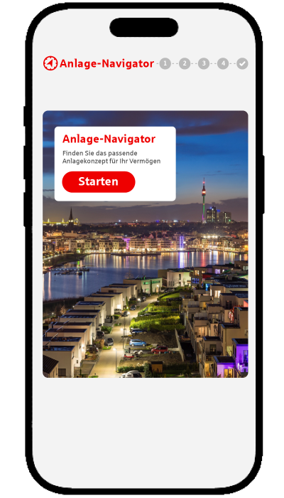 Mein Depot Finder - Ansicht Mobile